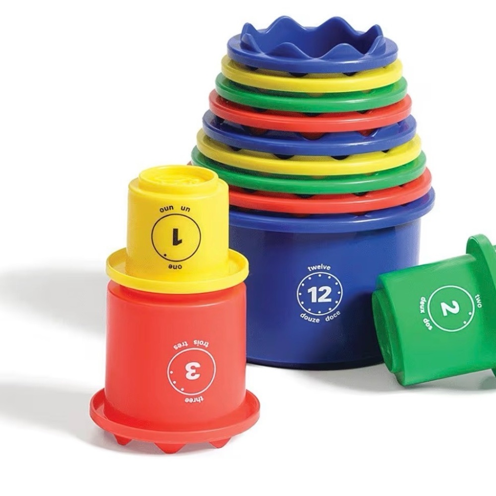 Discovery Multicolor Stacking Cups Set